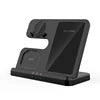 15W Fast Charging 3 in 1 Wireless Charger Stand Dock Station for Samsung S23 S22 S21 Note Watch Active Buds