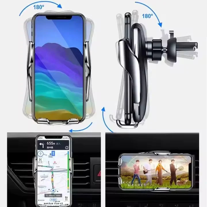 New Arrival Car Wireless Charger Phone Holder With Mobile 15 W Usb Fast Charging 15w 3 1a Type C Adapter for Iphone