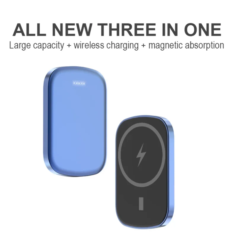 Mini Wireless Power Bank 2025 High Capacity E29 10000Mah Fast Charging Magnet Charger Mini 15W Wireless Magnetic Power Bank