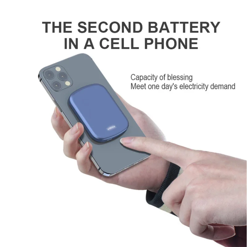 Mini Wireless Power Bank 2025 High Capacity E29 10000Mah Fast Charging Magnet Charger Mini 15W Wireless Magnetic Power Bank