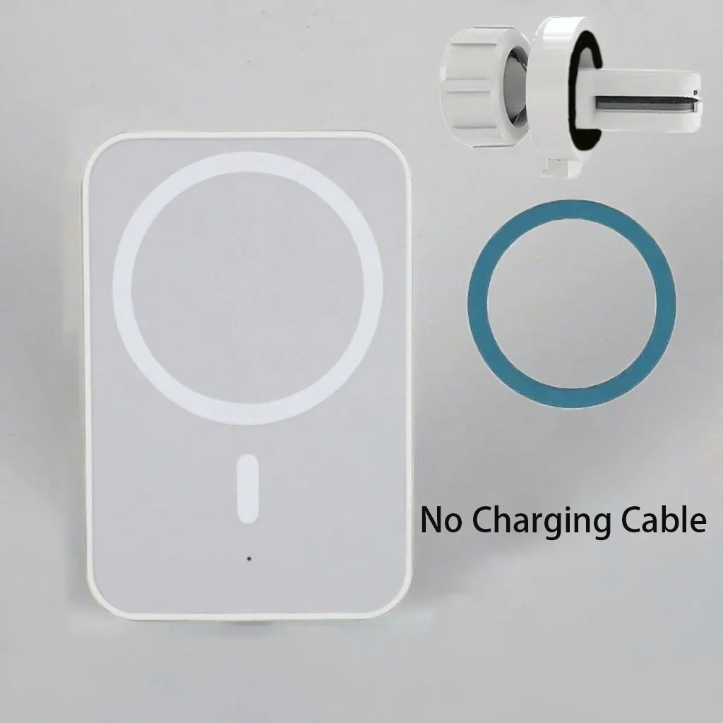 Car Air Vent Magnetic Wireless Charger Phone Holder, Fast Charging Mount Compatible with MagSafe iPhone 17/16/15/14/13/12 Pro